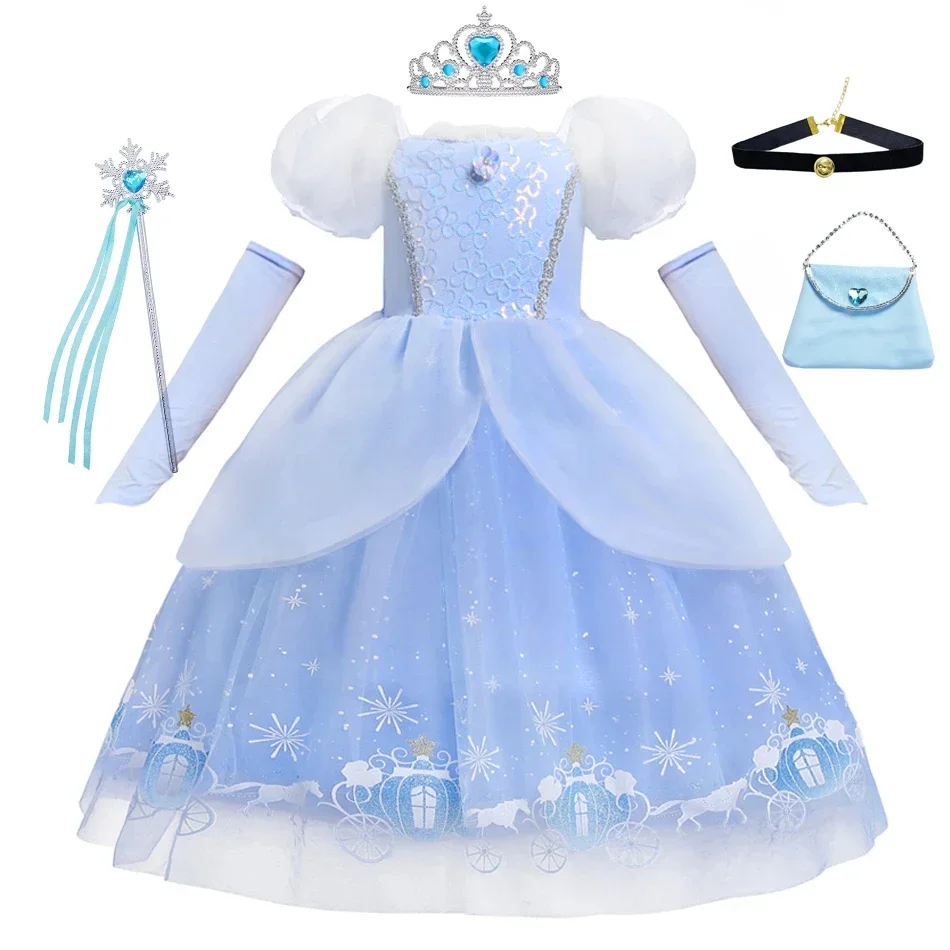 Baby Tutu Skirt - Cinderella Prinzessin Cosplay Kleid für Mädchen