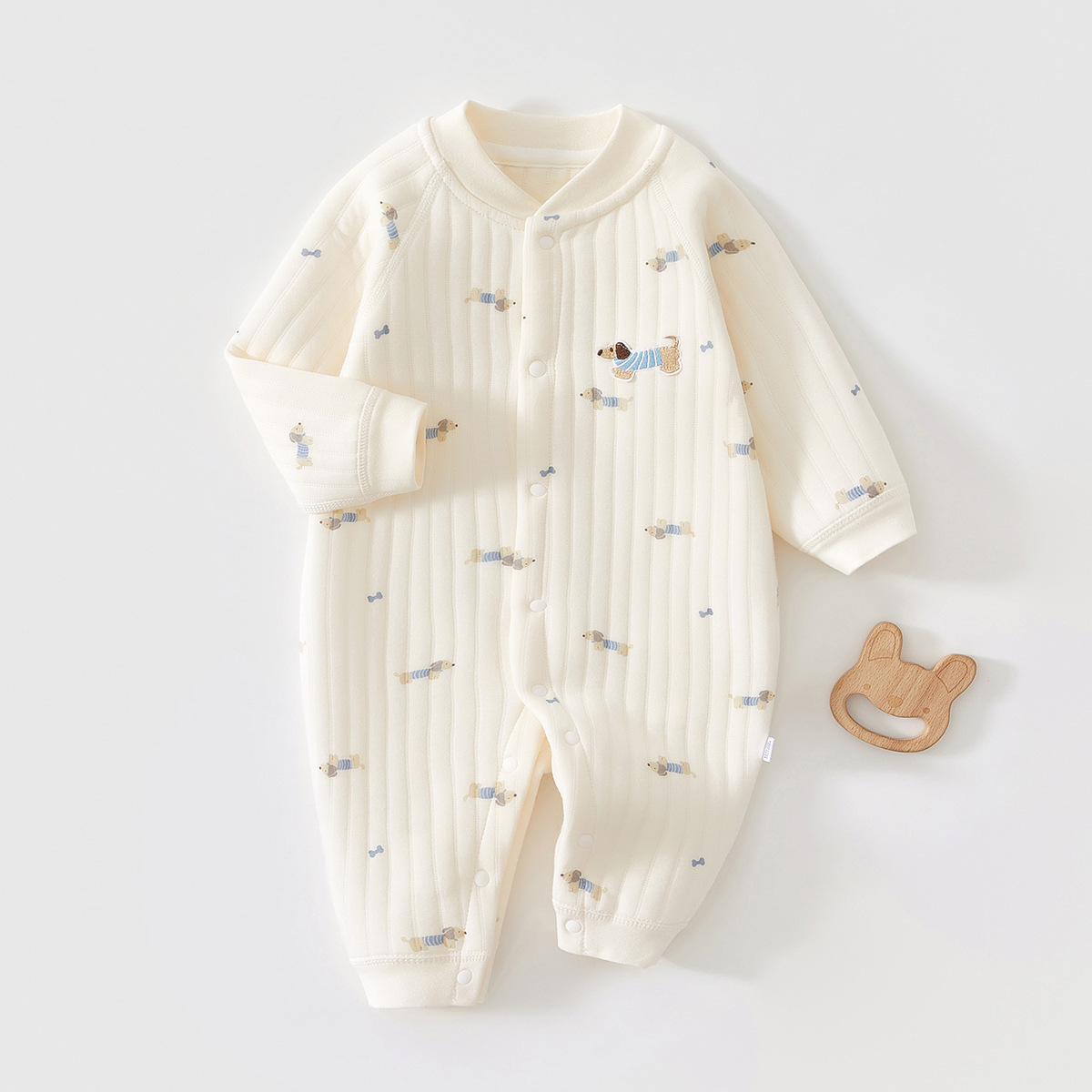 Baby Clothing High Quality - AYNIGIELL Herbst- und Winter-Overall für Neugeborene,
