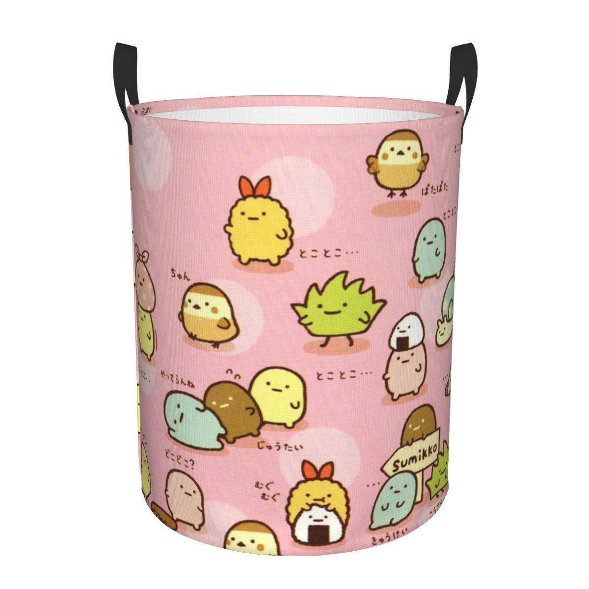 Baby Clothing Basket - Benutzerdefinierter Sumikko Gurashi japanischer Cartoon-Wäschekorb, faltbar,