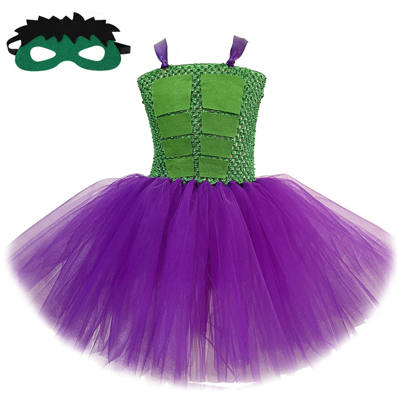 Baby Tutu Skirt - Mädchen für Superheld Hulk Kostüm Halloween