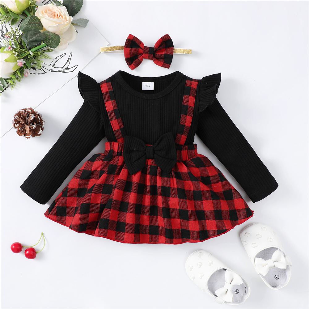 Baby Xmas Clothing - 0-18 Monate Neugeborenes Baby Weihnachts kleid
