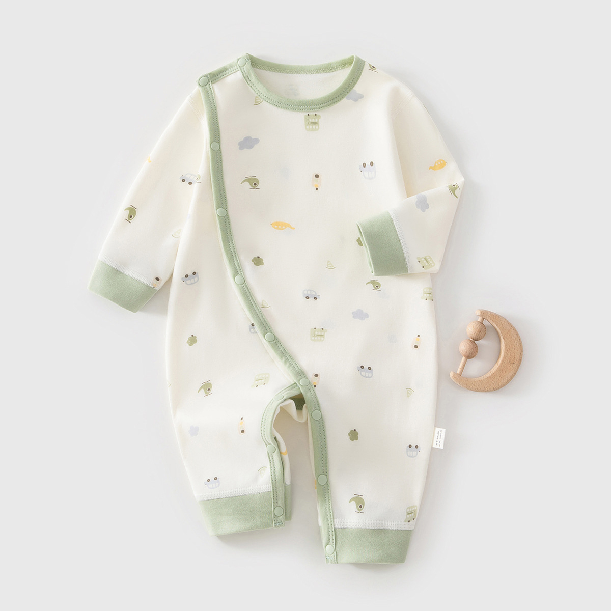 Baby Clothing High Quality - AYNIGIELL 2026 Neuer Baby-Strampler mit Aufdruck,