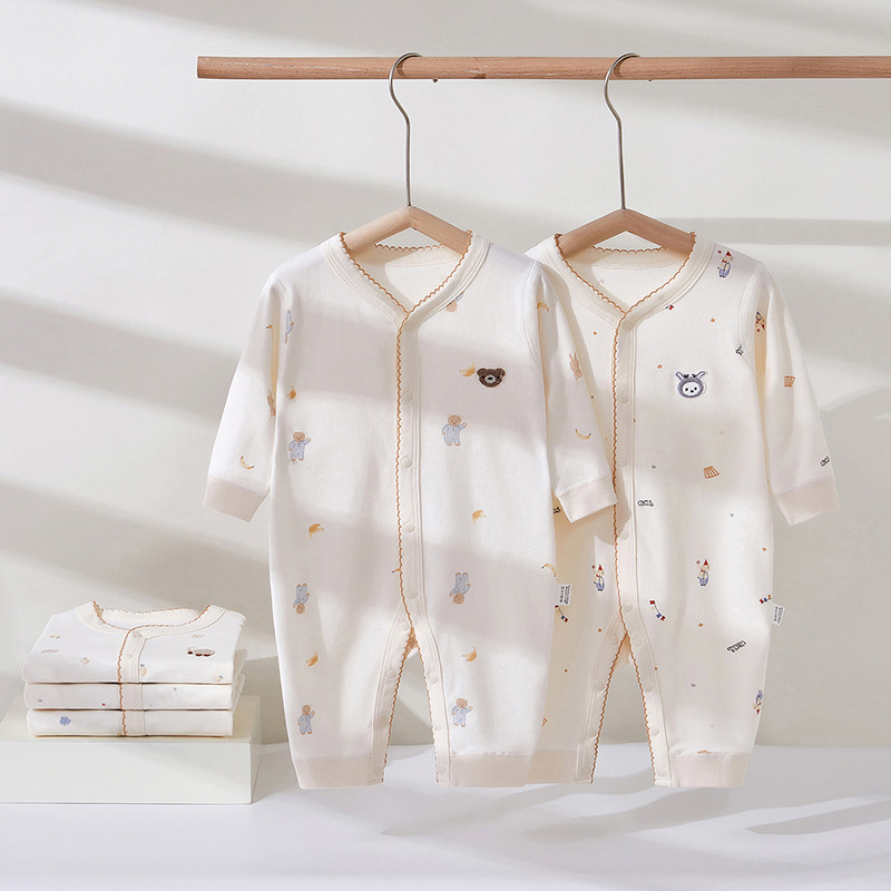 Baby Clothing High Quality - Neue Baby-Herbstkleidung, niedlicher Cartoon-Overall aus reiner