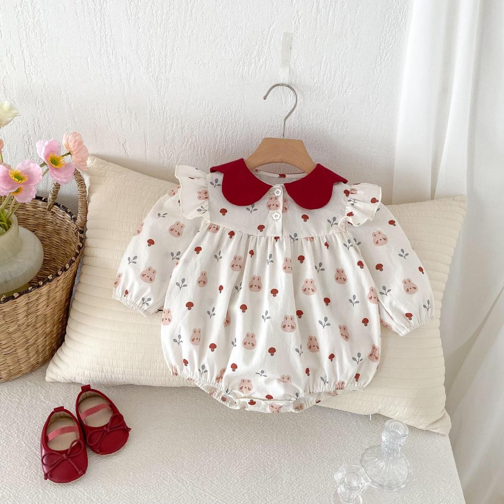 Niedlichen Kaninchen Gedruckt  – Baby Clothing High Quality Bewertung und Preis