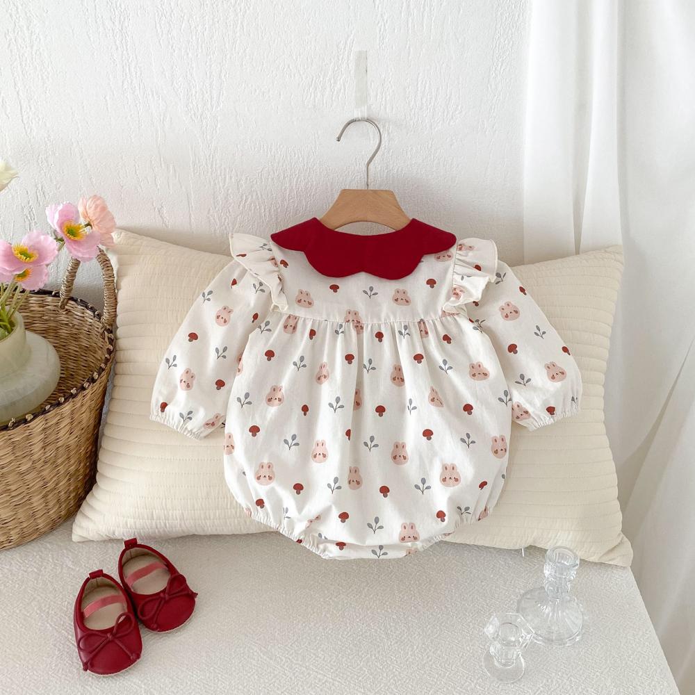 Niedlichen Kaninchen Gedruckt  – Baby Clothing High Quality Bewertung und Preis