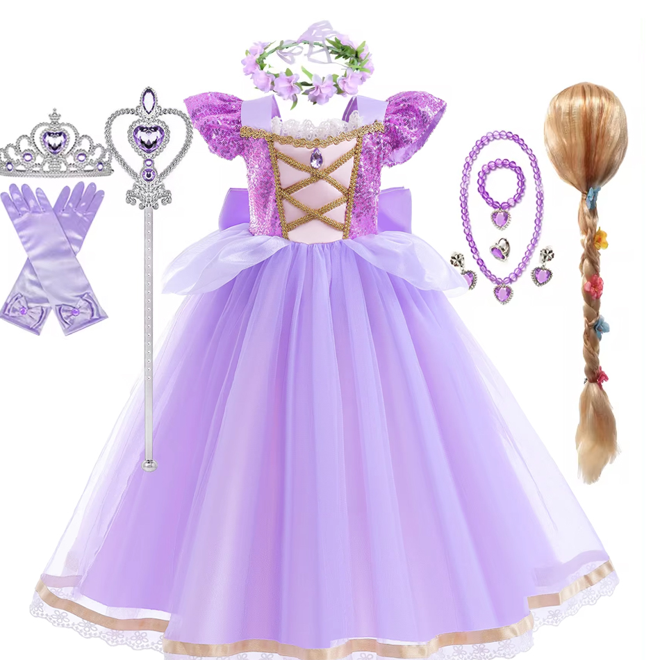 Sommer Rapunzal Mädchen Prinze – Baby Clothing Europe Bewertung und Preis