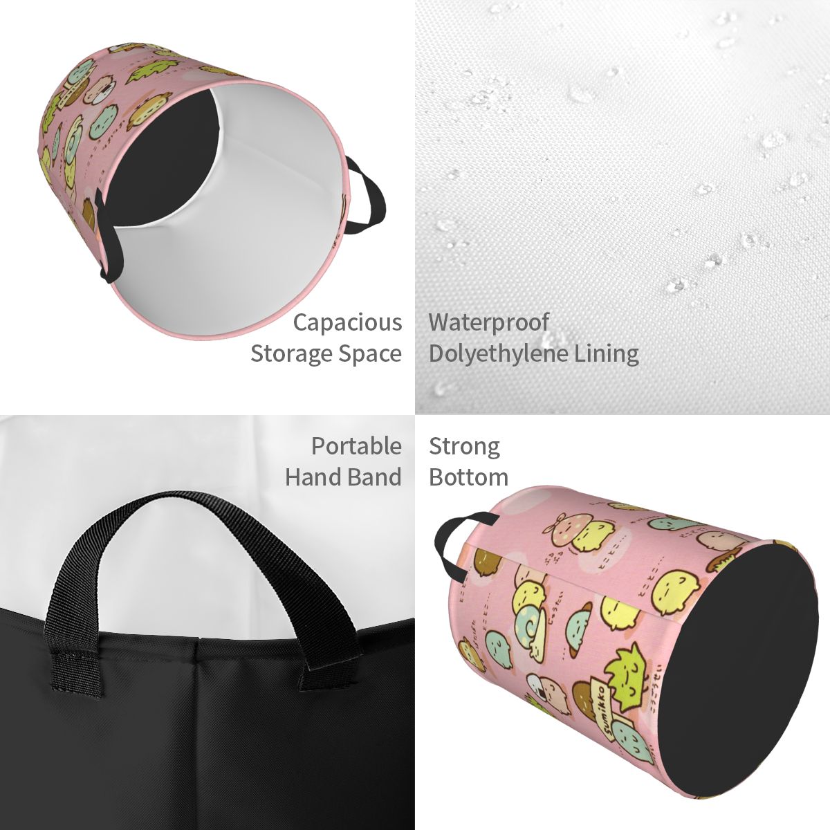 Benutzerdefinierter Sumikko Gu – Baby Clothing Basket Bewertung und Preis