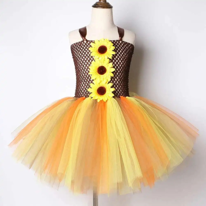 Herbst Sonnenblumen Tutu Kleid – Baby Tutu Skirt Bewertung und Preis