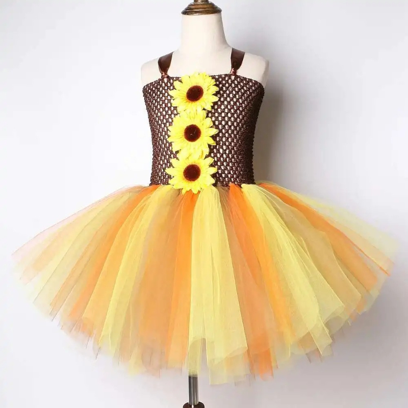 Herbst Sonnenblumen Tutu Kleid – Baby Tutu Skirt Bewertung und Preis