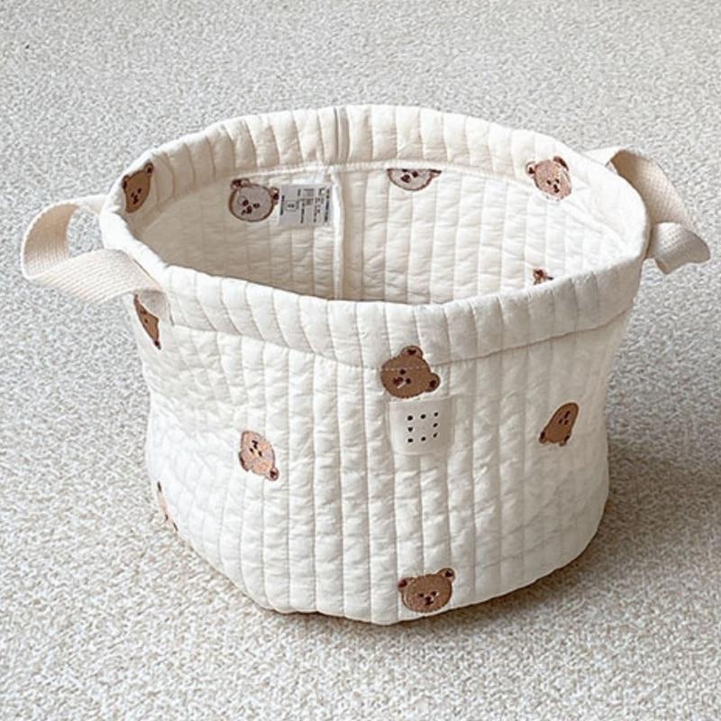 Nette Bär Stickerei Windel Tas – Baby Clothing Basket Bewertung und Preis