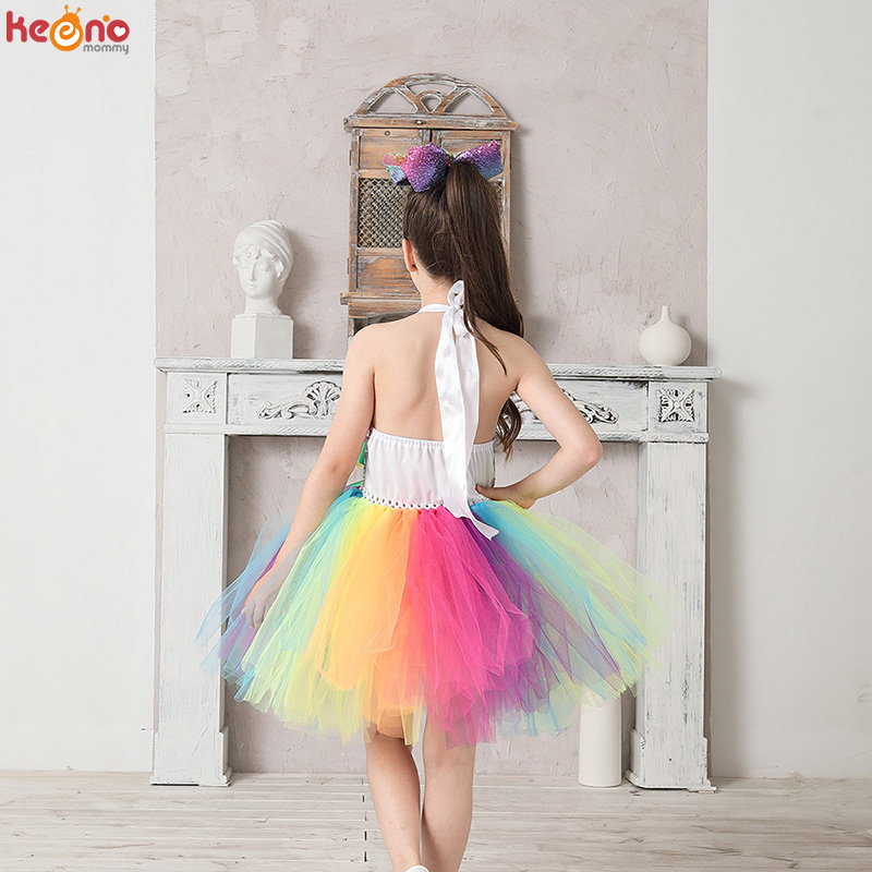Regenbogen Pailletten Mädchen  – Baby Tutu Skirt Bewertung und Preis