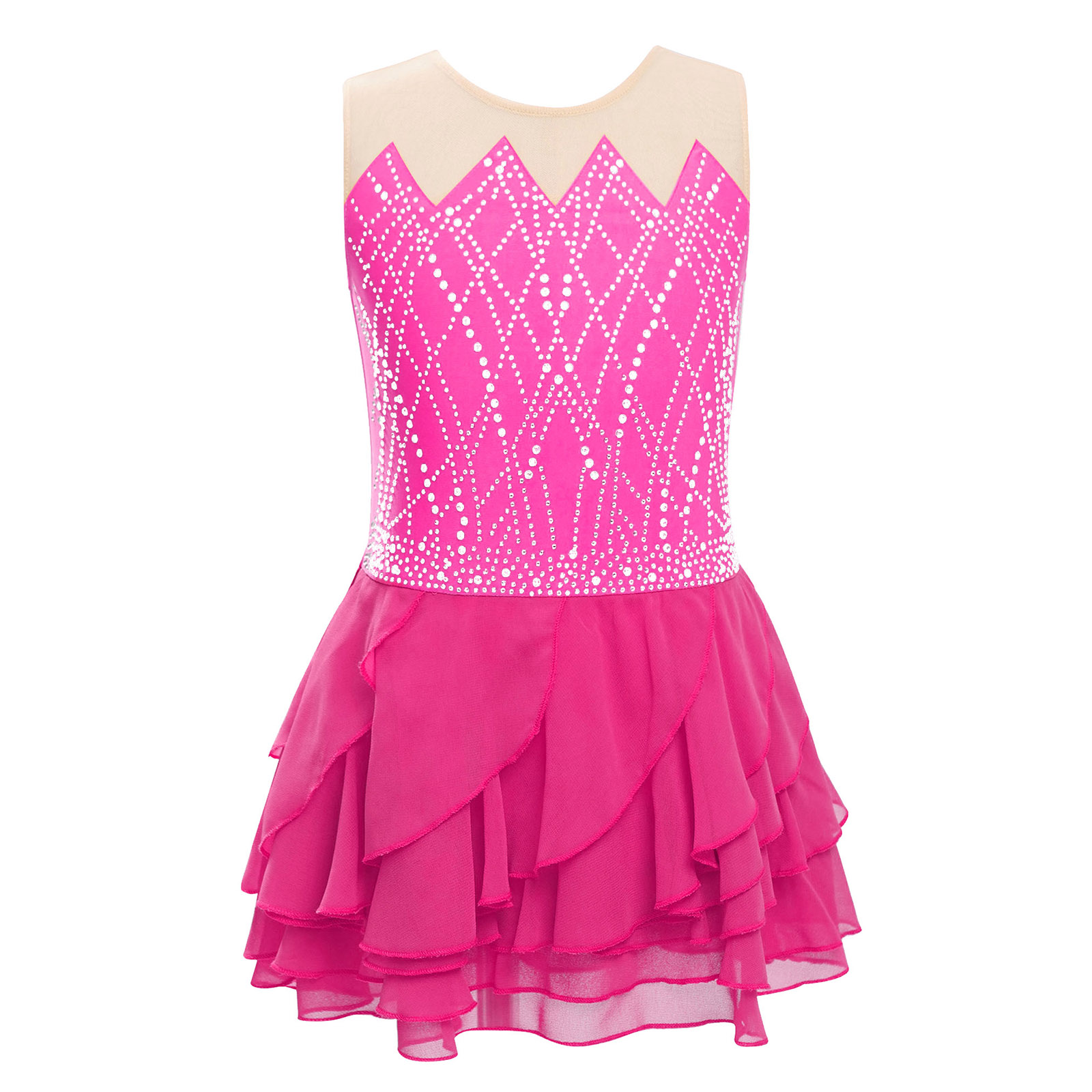 Mädchen Mesh Eiskunstlauf Klei – Baby Clothing Size Bewertung und Preis
