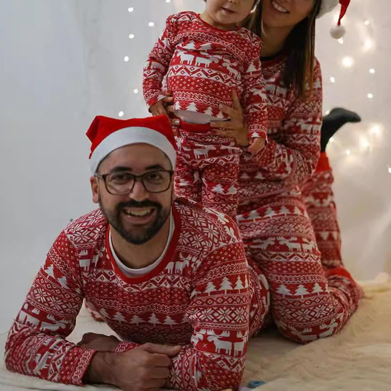 Weihnachten Familie Pyjamas Mu – Baby Xmas Clothing Bewertung und Preis