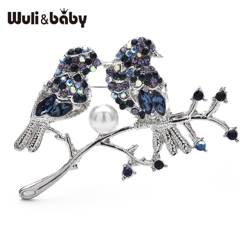 Wuli&baby Kristall Paar Vögel  – Baby Xmas Clothing Bewertung und Preis